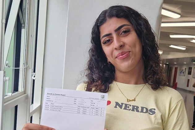 Ark Putney’s Elnaz gained a place at King’s College London while in the care system