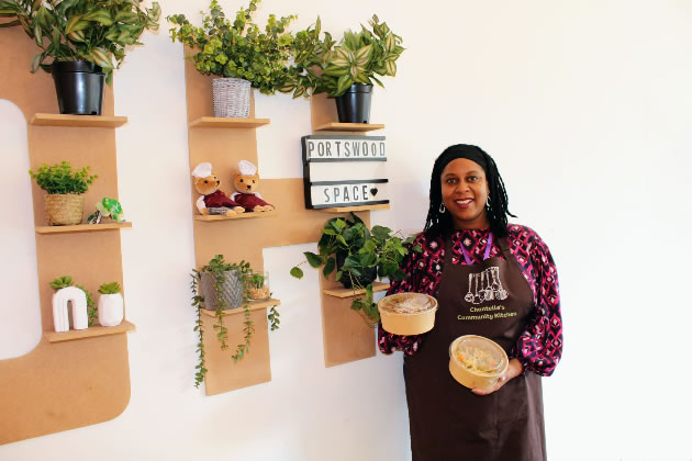 Chantelle Bent, founder of Chantelle’s Community Kitchen