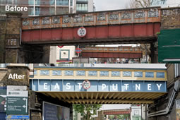 East Putney Bridges Getting Colourful Makeover
