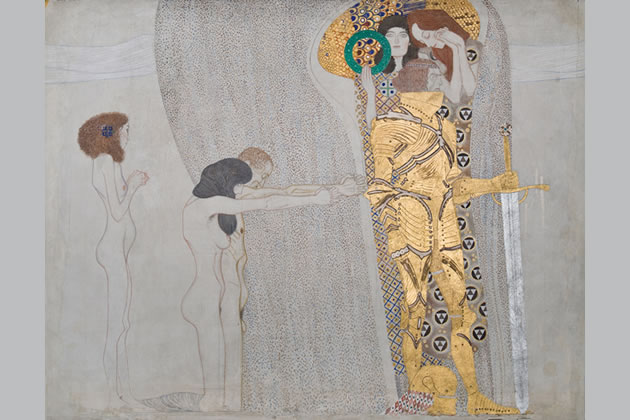 From the Beethoven Frieze by Gustav Klimt