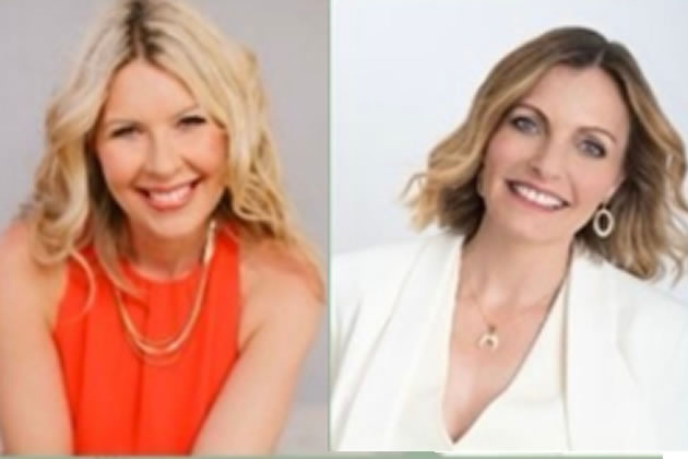 Charlie Webb of Charlotte Webb Photography and Sarah Collins of Sarah Collins Coaching,