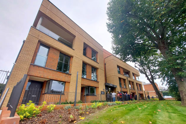 Mckinney House Flats Have Access To Either A Private Garden Or Balcony