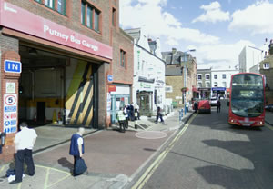 putney bus garage