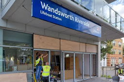 Fit-Out Continues at Wandsworth Riverside Lifeboat Station