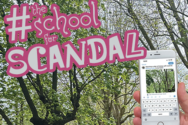 The School for Scandal mark's Putney's return to live theatre 