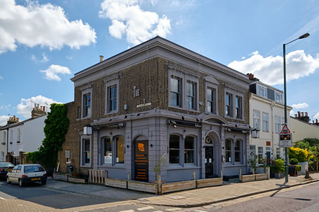 The Tree House pub on White Hart Lane, Barnes 