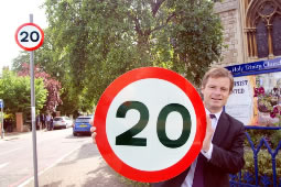 New 20 MPH Speed Limit on Upper Richmond Road