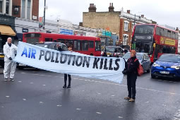 Extinction Rebellion Holds Putney High Street Protest 