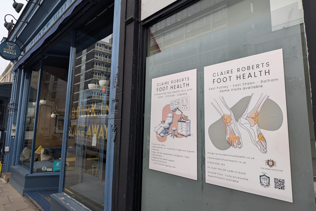 New Independent Foot Health Clinic Now Open in Putney