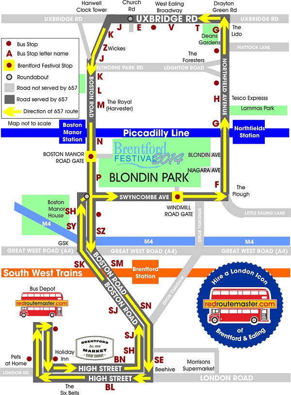 RedRoutemaster map