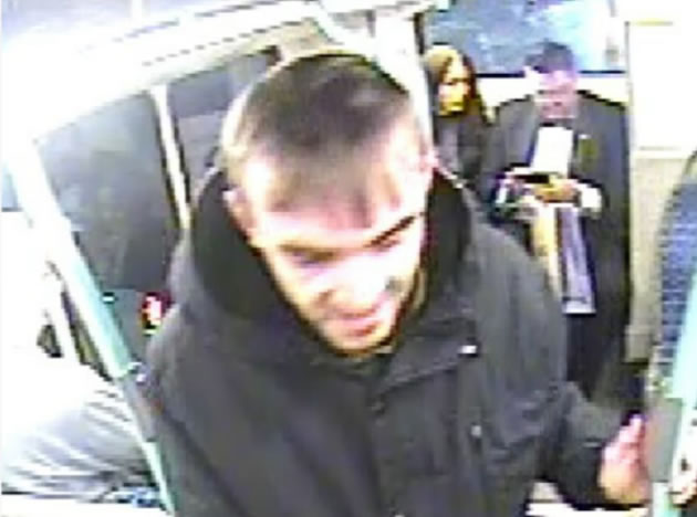 Steven Carolan on a bus on the day of his disappearance