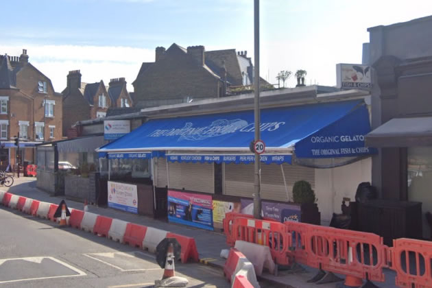 The Original Fish And Chips, Wimbledon Park Road. Picture: Google Maps