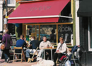 Cafe life in Putney London SW15