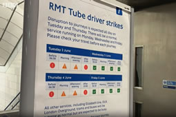 Impact of Tube Driver Strikes Appears to Be Reducing