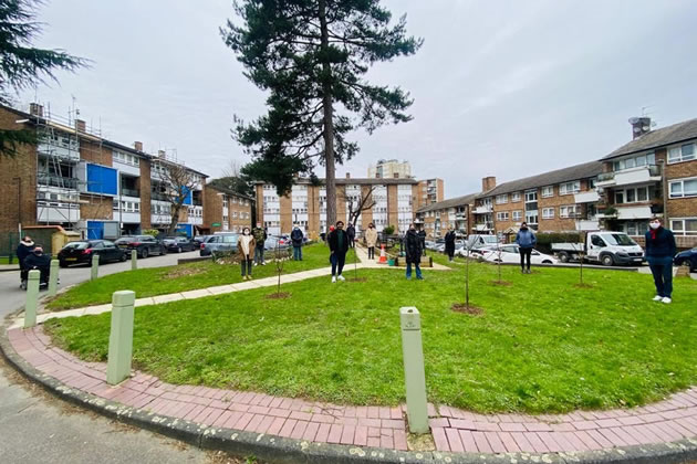 Stoford Close leaseholders. Picture: Alexandre Claudon